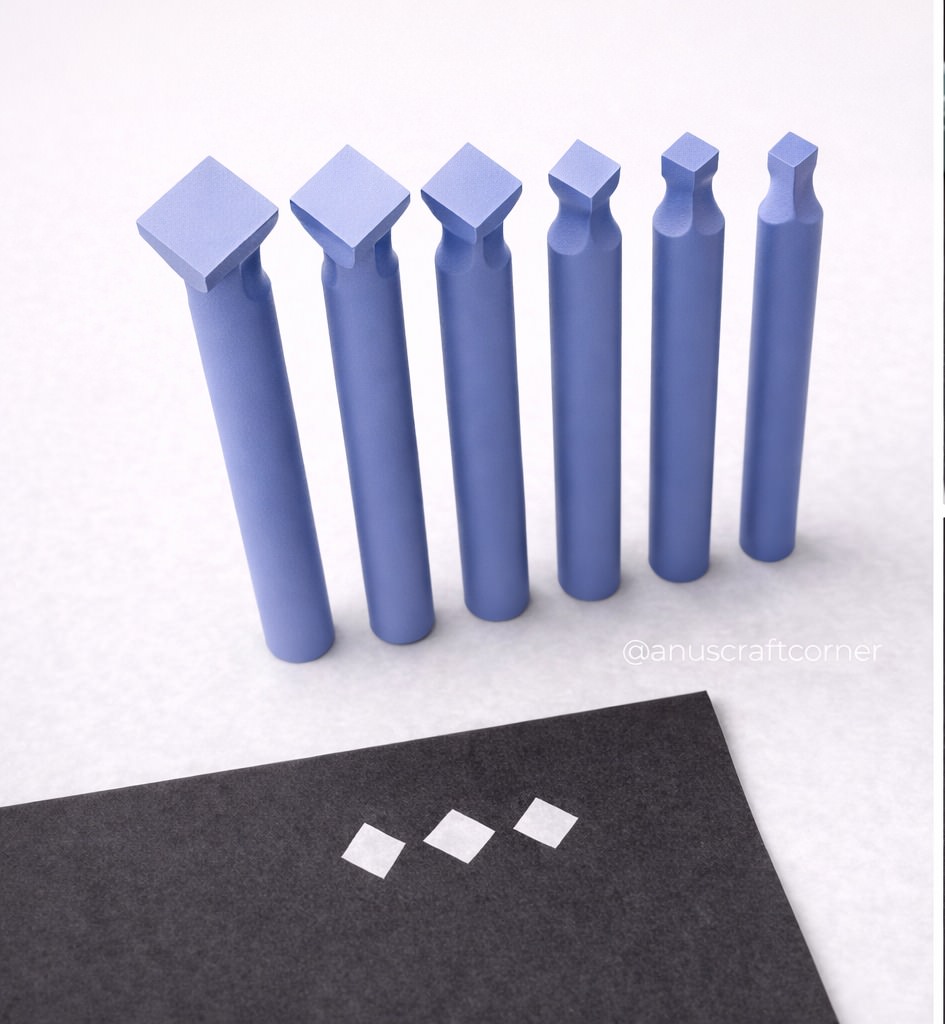 Diamond shape 6 tools